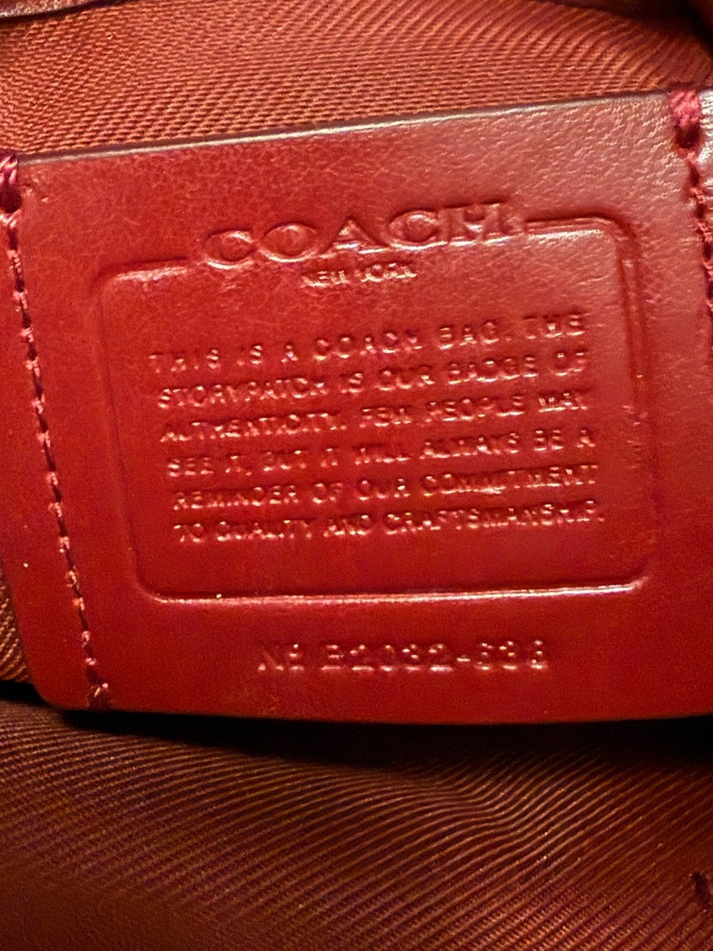 Coach Cassie Colorblock Camera Crossbody Bag in Pink, Cream & Burgundy - Picture 14 of 16